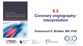 62 Manual of PCI  How to interpret the coronary angiogram [upl. by Lecram]