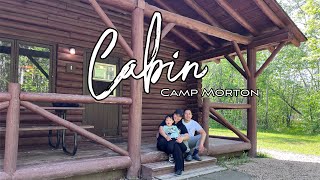 Chasing Tranquility  SlowPaced Family Camping  Cabin at Camp Morton Provincial Park [upl. by Ellinet]