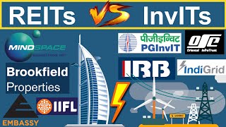 REIT vs InvIT  Real Estate IPO Investing Hindi [upl. by Honan]