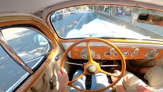 1939 Packard Super 8 Touring Limousine  POV Test Drive [upl. by Ahterod218]