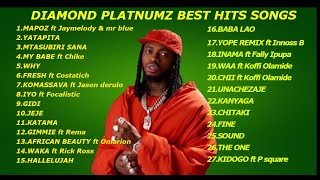 DIAMOND PLATNUMZ HITS SONGS Prt 1 [upl. by Yaras145]