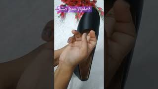 Bellies from Flipkart  black bellies for women and girls ytshorts shorts viral PriiyaMishraa [upl. by Thurlow]