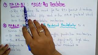 contention based protocol  Part3  Adhoc Networks  Lec11  Bhanupriya [upl. by Nort274]