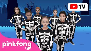 🔁LOOP Chumbala Cachumbala NonStop  15 Minutes  Dance Along  Spooky Skeletons  Pinkfong [upl. by Whiting]