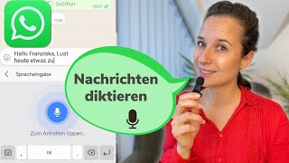 WHATSAPP TRICK DIKTIEREN ANSTATT TIPPEN [upl. by Fugate]