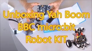 Unboxing BBC microbit Yah Boom Robot KIT [upl. by Sieracki]