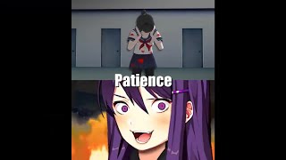 Ayano Yandere simulator vs Yuri DDLC [upl. by Laney]