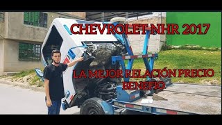 Todo sobre la Chevrolet NHR 2017 EURO IV EN SU VERSION DE GRUA😁 [upl. by Claudian]