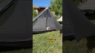 Gossamer Gear The One Trekking Pole Tent backpacking GosssmerGear ultralight [upl. by Dempster971]