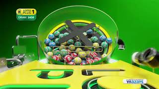 LOTTO LOTTO PLUS 1 AND LOTTO PLUS 2 DRAW 2436 [upl. by Curcio]