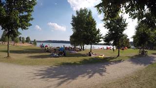 Großer Brombachsee  Strand Enderndorf am See GoPro [upl. by Eatnuahs]