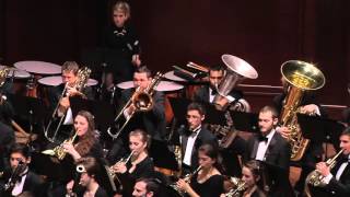 UMich Symphony Band Leonard Bernstein  Overture to Candide [upl. by Champagne297]