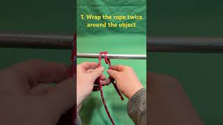 How to Tie a Anchor Hitch [upl. by Namsaj]