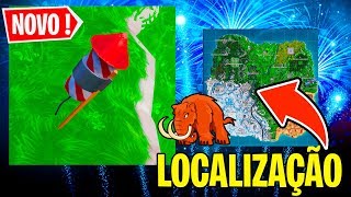 FOGOS DE ARTIFÍCIO LANÇAR E AONDE ENCONTRAR  Fortnite [upl. by Anissa]