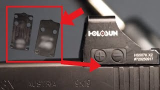 How to install holosun 507K on glock 43X MOS without messing up the slide [upl. by Kenley]