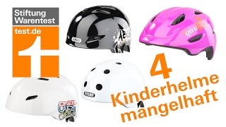 Test Fahrradhelme für Kinder Diese 4 sind mangelhaft [upl. by Seymour]