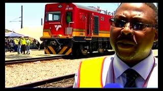 Transnet introduces new electric locomotives [upl. by Sualkin]