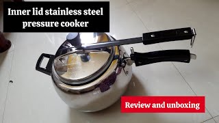 stainless steel pressure cooker The indus valley cookware [upl. by Steinway]