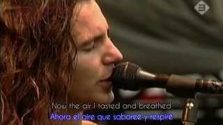 Pearl Jam  Black Live Español Traducido Subtitulado [upl. by Oirifrop]