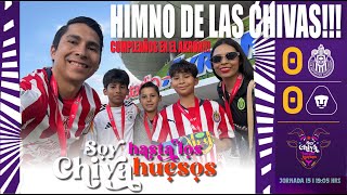 Chivas 00 Pumas J15 AP 2024 Himno Oficial de las Chivas 2Nov2024 [upl. by Ardet]