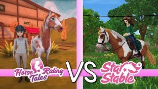 Star Stable VS Horse Riding Tales [upl. by Farand]