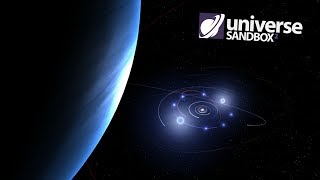 What If The Brightest Stars Were In The Solar System Universe Sandbox ² [upl. by Hibbitts]