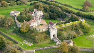 Carisbrooke castle 13th October 2024 4k 60fps Mavic 3 pro [upl. by Biebel704]