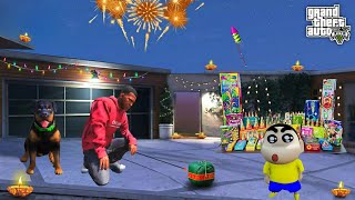 Shinchan amp Franklin Diwali Celebration In Gta 5 😱  Gta 5 Tamil  Immortal Tamizhan [upl. by Chara]