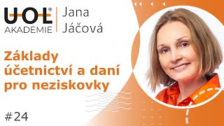 Základy účetnictví a daní pro neziskovky  UOL akademie 🎓 24 [upl. by Jone]