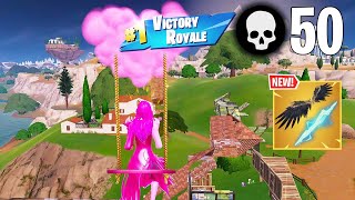 50 Elimination Solo vs Squads Wins Fortnite Chapter 5 Season 2 Gameplay Ps4 Controller [upl. by Piks]