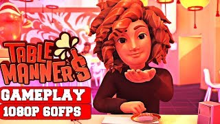 Table Manners PhysicsBased Dating Game Gameplay PC [upl. by Burrus]