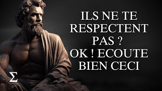 Gérer le MANQUE DE RESPECT 10 Leçons  SAGESSE STOÏCIENNE [upl. by Dnaltruoc262]