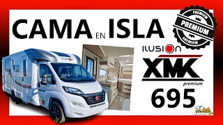 VOYenVAN  AUTOCARAVANA PERFILADA nueva ILUSION XMK 695 H PREMIUM 2024 [upl. by Henn634]