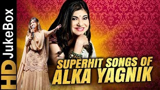 Superhit Songs Of Alka Yagnik  Best Evergreen Romantic Hindi Songs [upl. by Oap]