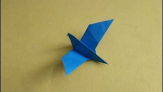 How to make a Paper Bird or an Origami Bird [upl. by Oribella333]