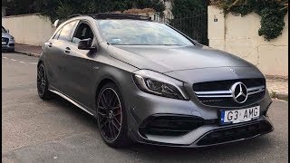 MERCEDES A45 AMG A 18 ANS  381 CHEVAUX [upl. by Mellins]