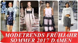 Modetrends frühjahr sommer 2017 damen [upl. by Chrystal]