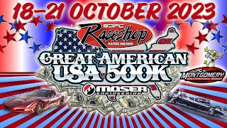 Great American USA 500K  40K Thursday [upl. by Cadmar346]