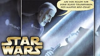 How Count Dooku killed Sifo Dyas and What he did with his Body [upl. by Notsud629]