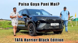 30 Lakh Ki Tata Harrier Black Edition Ownership Review  Pros Cons amp Features [upl. by Sivram]