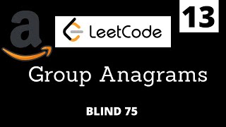 Group Anagrams  Leetcode 49  Python [upl. by Anilram]