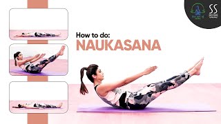 Naukasana  Balance amp Strength Asanas  Learn Yoga with Shilpa Shetty [upl. by Anirres]