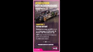 FORZATHON  DÉFI HEBDOMADAIRE  CHAPITRE 2 VOYOU VOYANT [upl. by Ferrand]