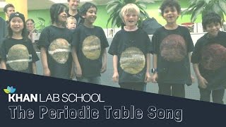 Awesome Kids Sing The Periodic Table Song [upl. by Eidderf]