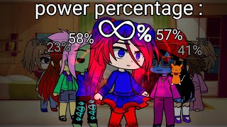 The ‼️INFINITE⁉️ power percentage gacharankssuper cool video [upl. by Nho]