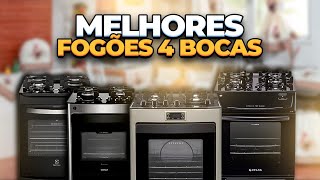 Os MELHORES FOGÕES 4 BOCAS Guia de compra Fogão 4 bocas MESA DE VIDRO Dako Electrolux e Atlas 🔥 [upl. by Dlaner265]