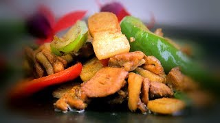 Twice Cooked Pork Hui Guo Rou Chinese Style Cooking Recipe [upl. by Fife669]