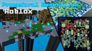 Procedural Generation in Roblox  Showcase [upl. by Burkley160]