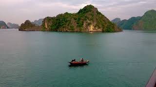 Lan Ha Bay Vietnam on the Peony Cruise ship [upl. by Ellennahc985]