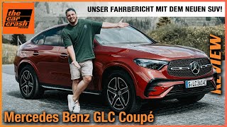 Mercedes Benz GLC Coupé im Test 2023 Wir fahren das neue SUV Review  Fahrbericht  Preis  AMG [upl. by Schlicher]